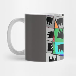 Crown Graffiti Pop Art Mug